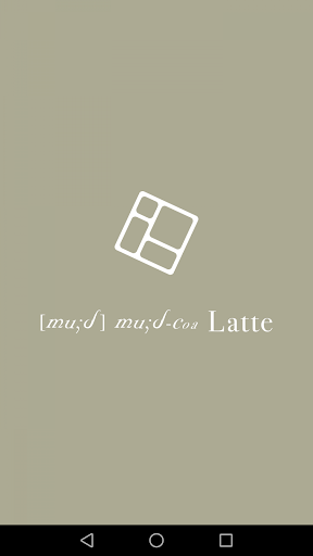 Android application 美容室ムード＆Latte公式アプリ screenshort