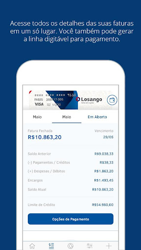 Cartões Losango Screen 3