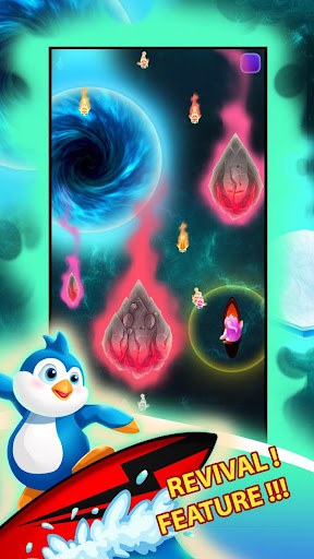 Penguin Surfer Screen 2