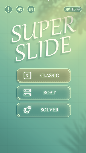 Android application Super Slide - Klotski Game screenshort