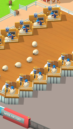 Game screenshot Wool Inc: Idle Workshop Tycoon hack