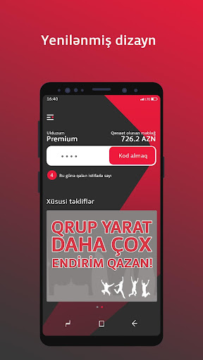 Android application Bakcell Ulduzum screenshort