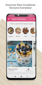 Captura de Pantalla 4 Master Chef Cookbook Recipes android