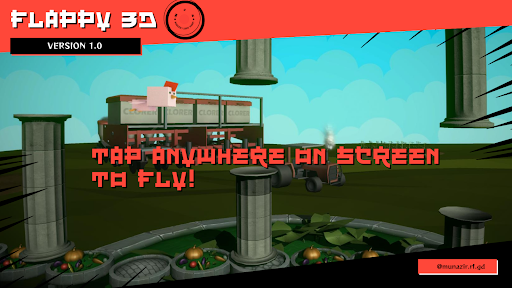 Android application Flappy3D screenshort