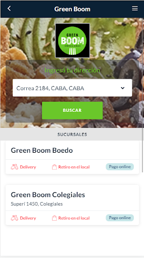 Android application Green Boom screenshort