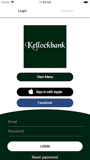 Android application Kellockbank screenshort