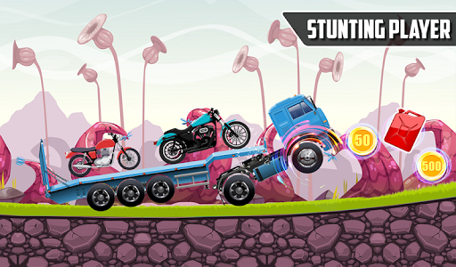 Heavy Bike Transport Truck Dri screenshot 7