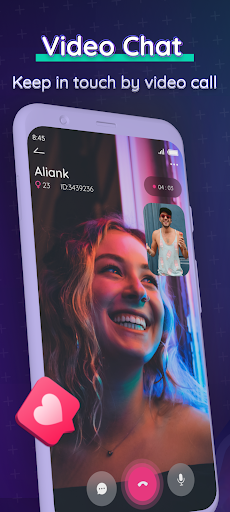 Android application KiMe - Live video chat screenshort