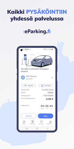 eParking for Android Screen 2
