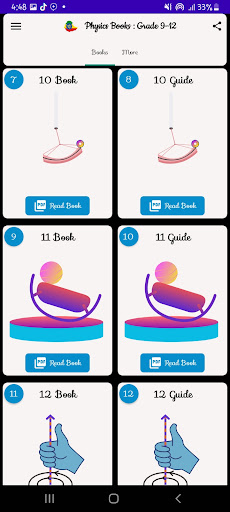 Physics Books : Grade 9 - 12 Screen 2