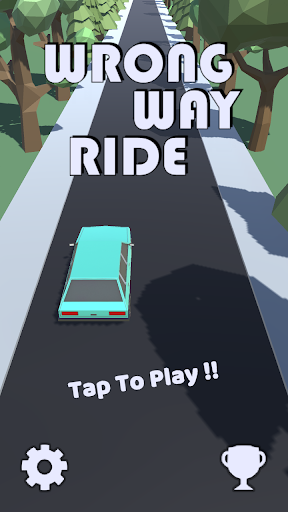 Android application Wrong Way Ride screenshort