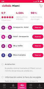 Screenshot 4 Guía de Miami de Civitatis android