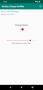 Alarm for Battery Charge