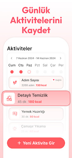 SheFit: Ev Egzersizleri & Spor Android Uygulaması Ekran Görüntüsü 5