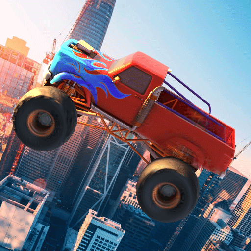 Monster Truck stunt: Mega city