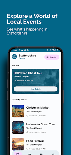 Staffordshire Events Screen 3