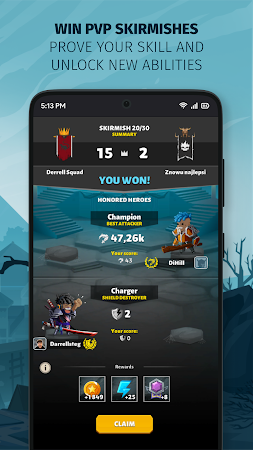 Game screenshot Slash & Roll: Dice Heroes apk download