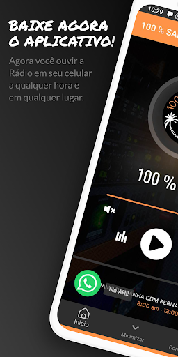 Android application 100 % Salsa - Radio Mallorca screenshort
