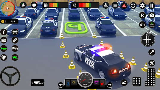 سيارة شرطة لعبة الشرطي