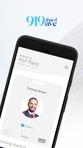 Android application 919 Third Avenue screenshort
