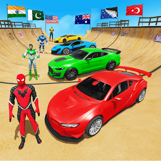 Superhero Car Games: Car Stunt apk