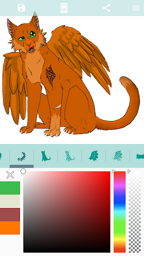 Android application Avatar Maker: Cats screenshort