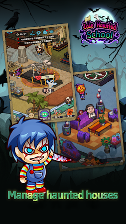 Game screenshot Idle Haunted School-TycoonGame hack