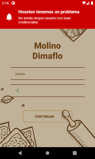 Sistema Ventas Molinos Screen 2