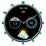Cover Image of Tải xuống Super Clock & Weather 12.1.4 APK