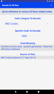 Decoder for US Navy