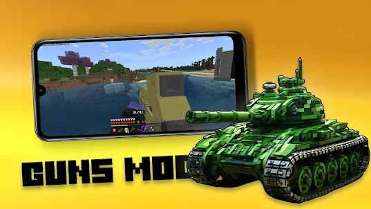 Guns Mod For Minecraft PE