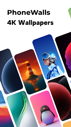Screenshot of PhoneWalls - Stock Wallpapers