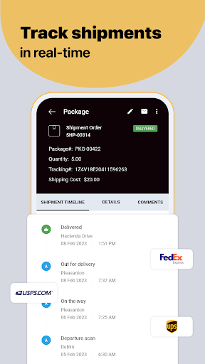Screenshot of Inventory Management App -Zoho