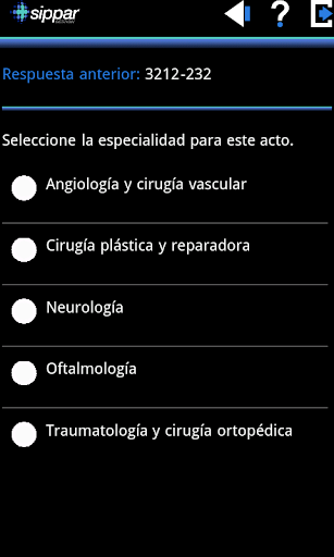 SIPPAR Screen 2
