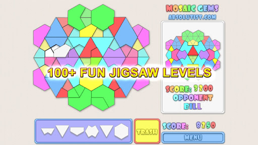 Mosaic Gems: Jigsaw Puzzle 2