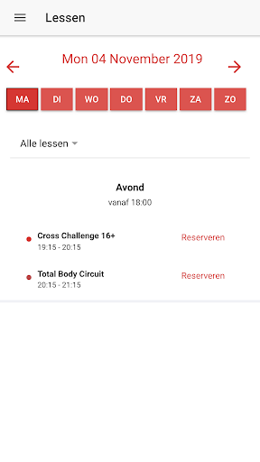 Sportcentrum Rust Screen 3