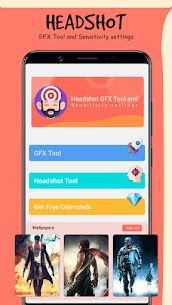 Headshot GFX Tool and Sensitivity settings Apk Download 1