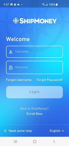 Android application ShipMoney screenshort