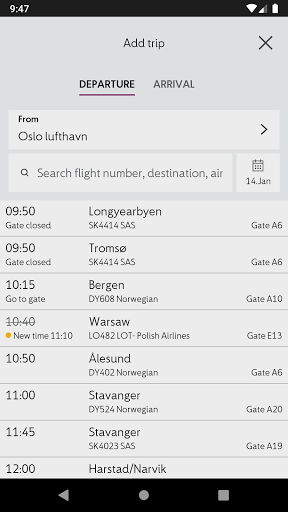 Avinor Screen 2