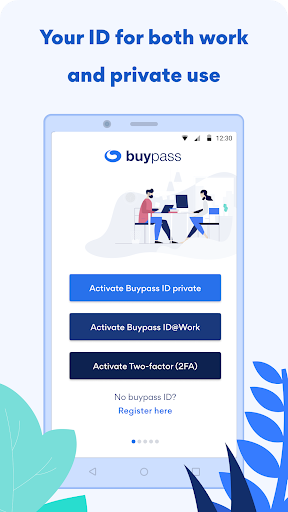 Android application Buypass ID screenshort