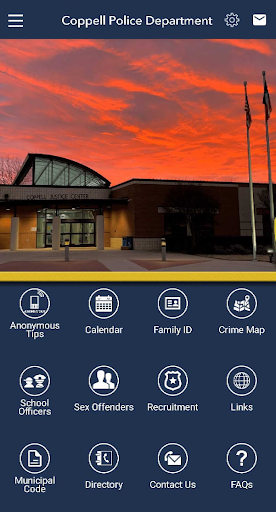 Coppell Police Department Screen 3