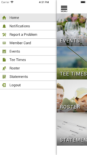 Mooresville Golf Club Screen 2