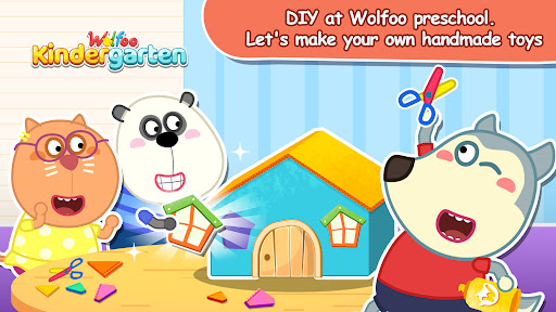 Android application Wolfoo Kindergarten, Alphabet screenshort