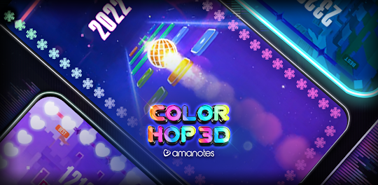 カラーホップ3D - ミュージックボールゲーム
