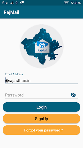 RajMail Screen 2