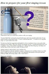 歌を歌う方法