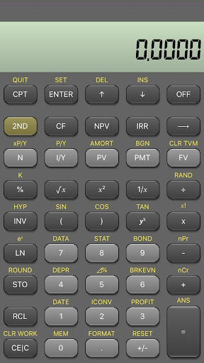 BA Financial Calculator Screen 2