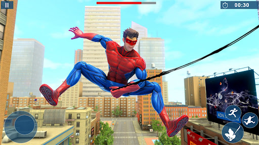 Flying Spider Hero City Rescue Screen 2