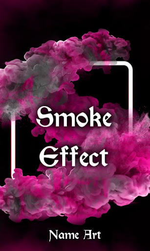 Smoke Effect Name Art Pro