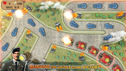 Android application Tower Defense: Artillery Games screenshort